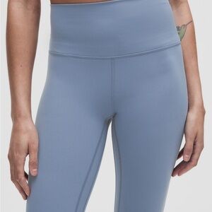 lululemon athletica Light Blue High-Waisted Leggings